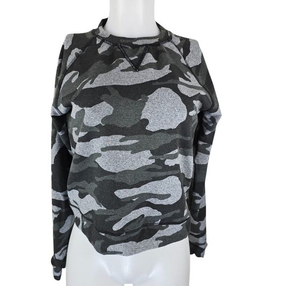 Albion Athletic Athleisure Winter Warm Camoflauge Pullover Sweatshirt Women’s XS - Picture 1 of 4